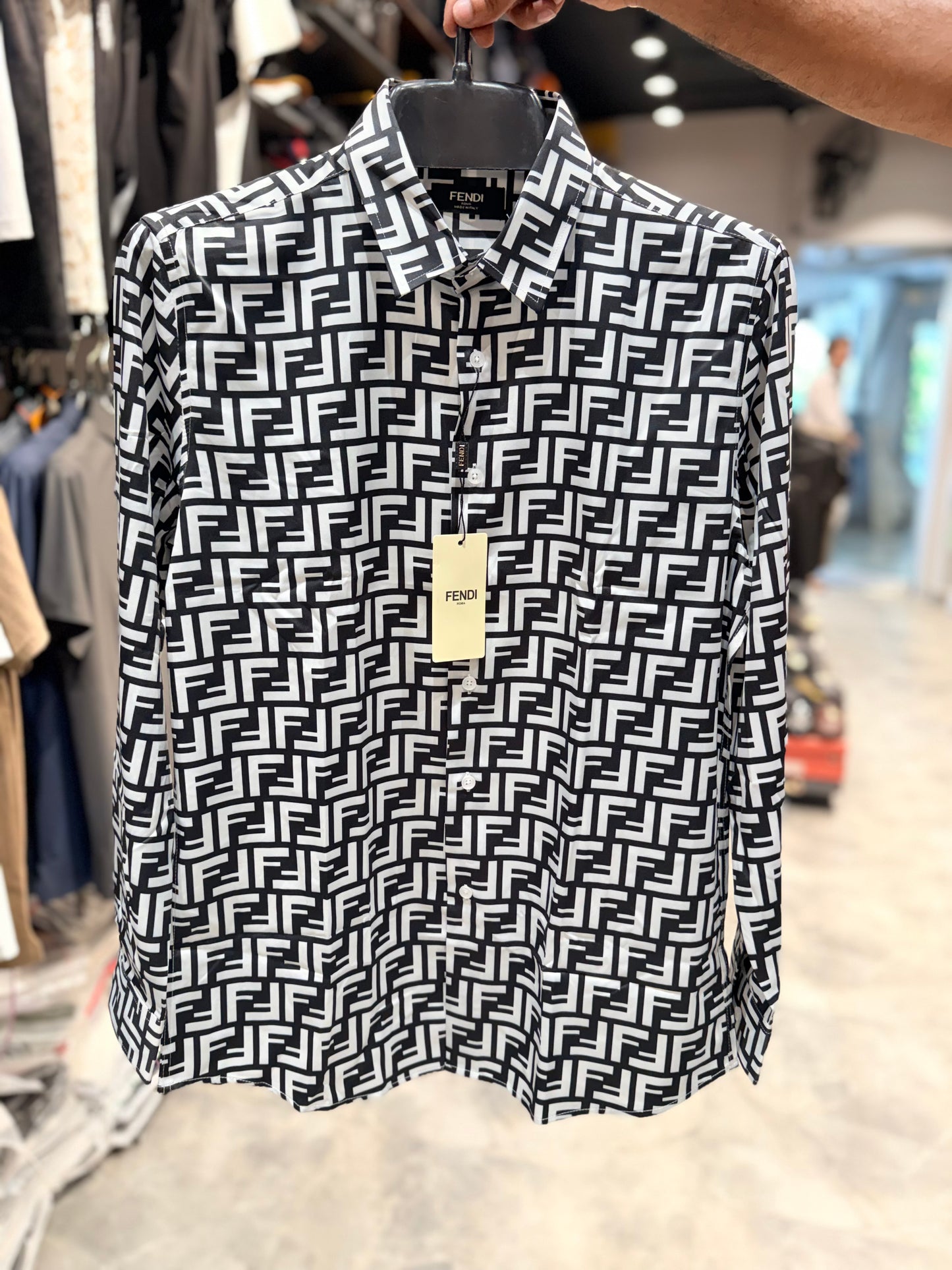 FENDI BUTTON DOWN