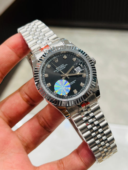 ROLEX MASTER GRADE PURE STEELNESS STEEL SPHIRE GLSSS AUTO