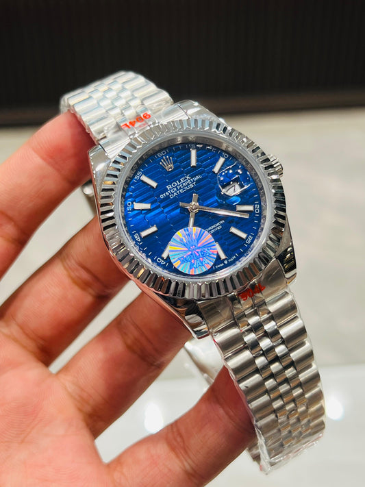 ROLEX MASTER GRADE PURE STEELNESS STEEL SPHIRE GLSSS AUTO