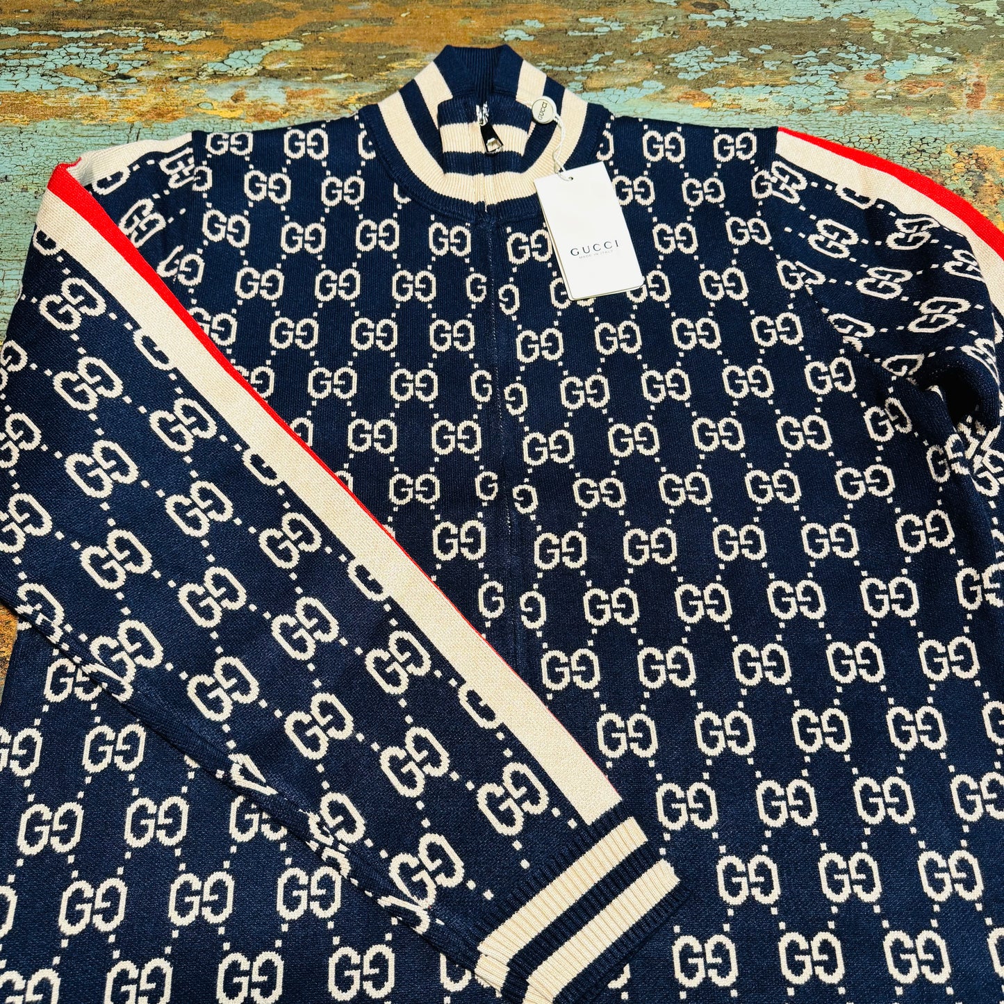 GUCCI ZIPPER SWEATER