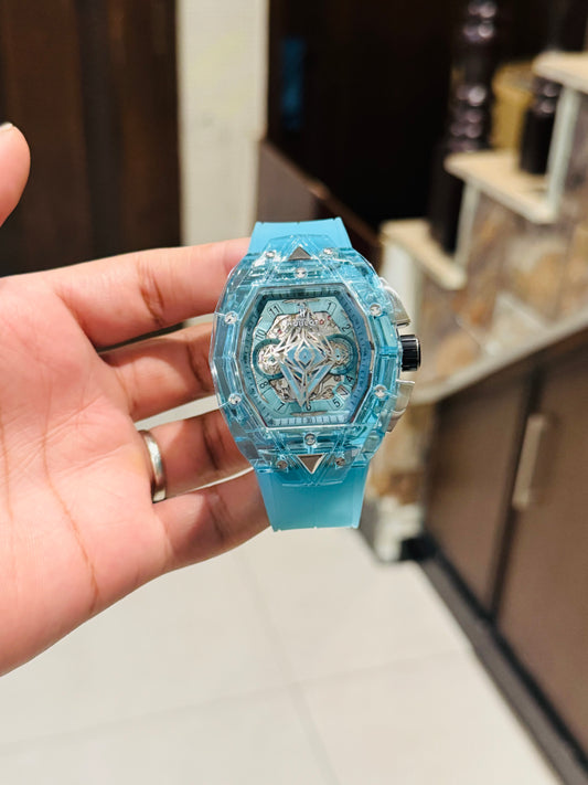 HUBLOT BIG BANG FIBER MATERIAL  MASTER GRADE  FULL  SPHIRE  GLSSS