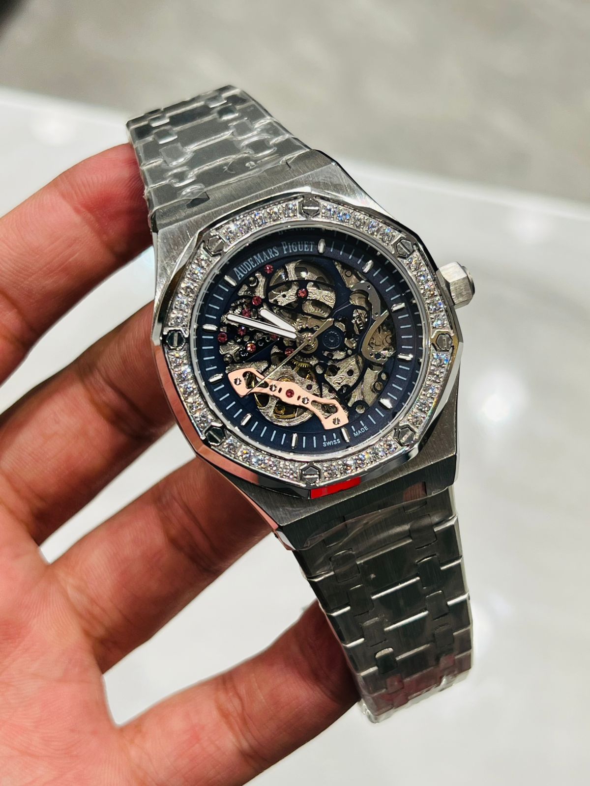 AP ZARCON SKELTON AUTO SPHIRE AAA WATCH PREMIUM