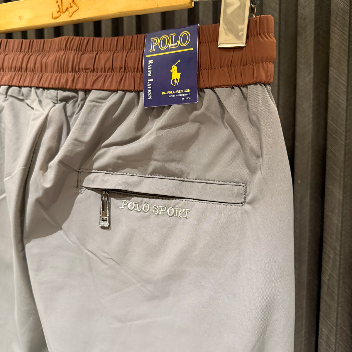 POLO TROUSER LIGHT GREY HIGH GRADE