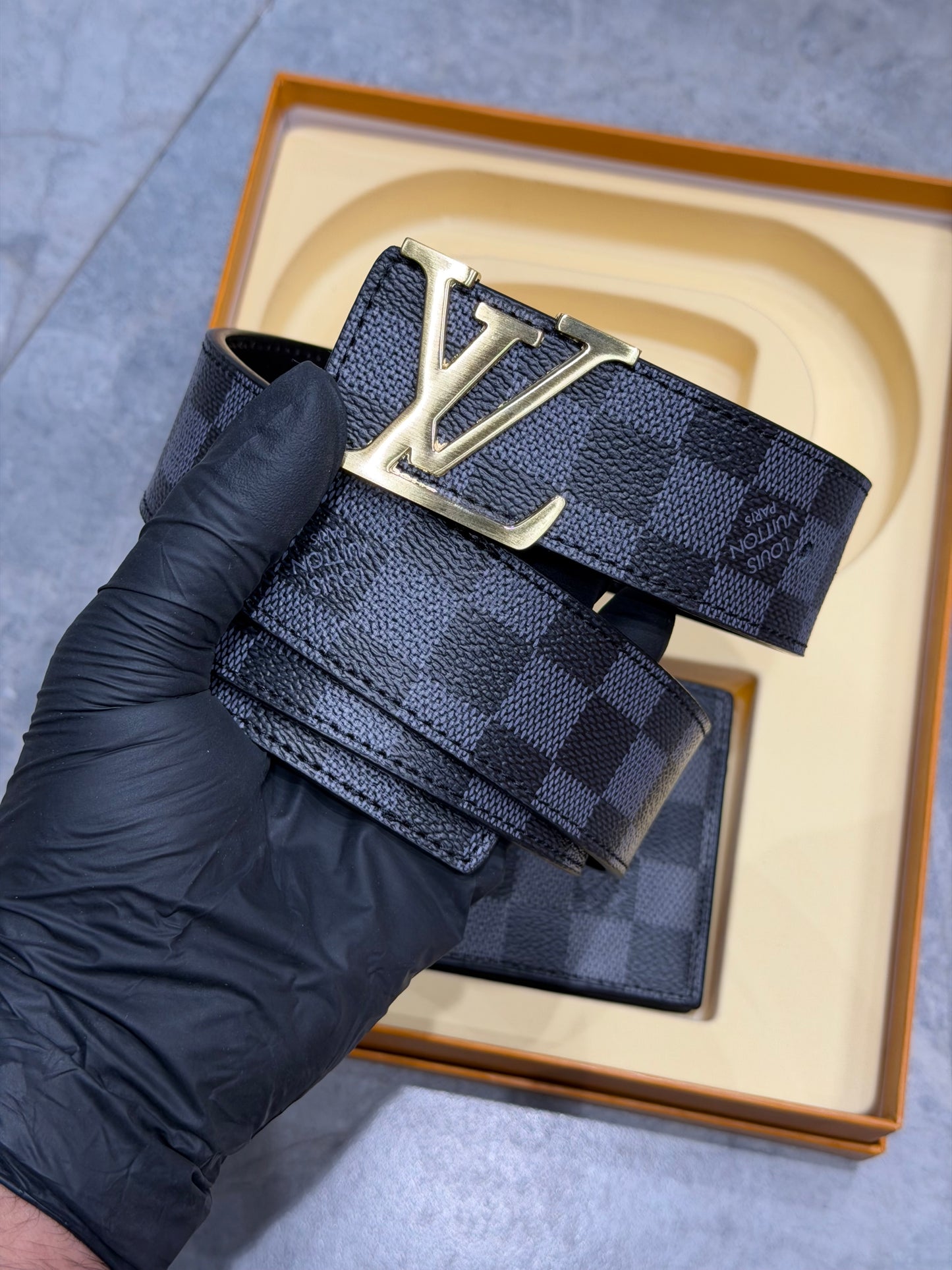 LV BELT WALLET