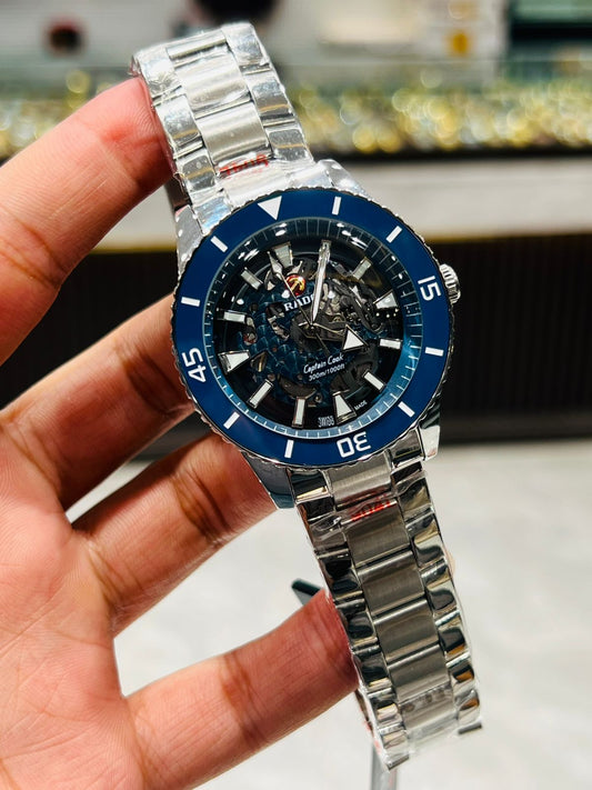 RADO CAPTAIN CHAIN STRAP SPHIRE AAA AUTOMATIC