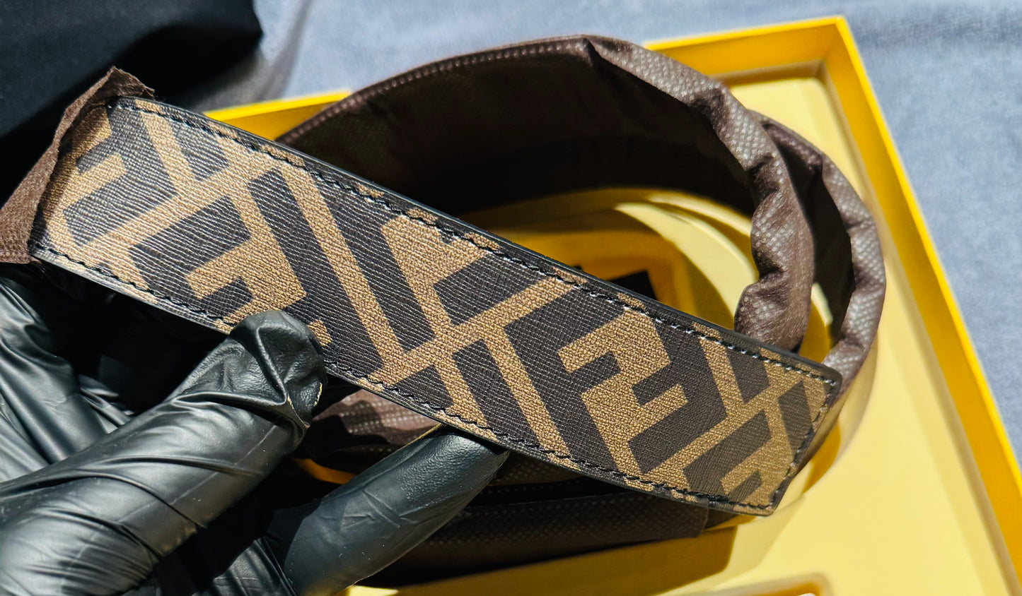 FENDI BELT AND WALLET