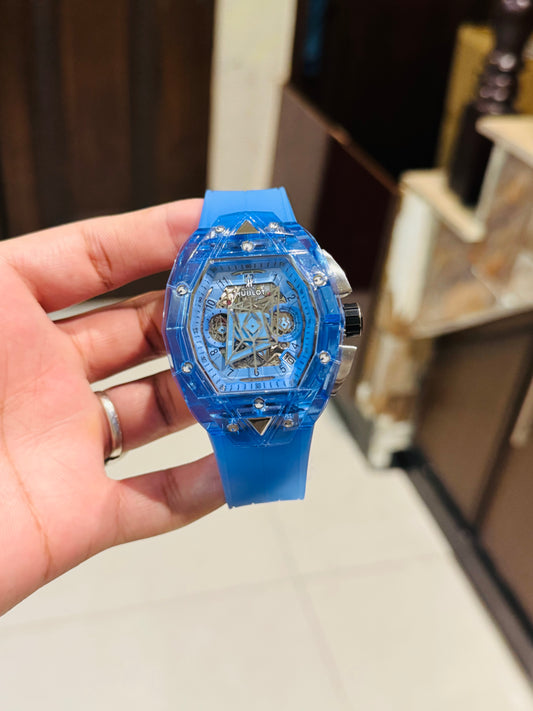 HUBLOT BIG BANG FIBER MATERIAL  MASTER GRADE  FULL  SPHIRE  GLSSS