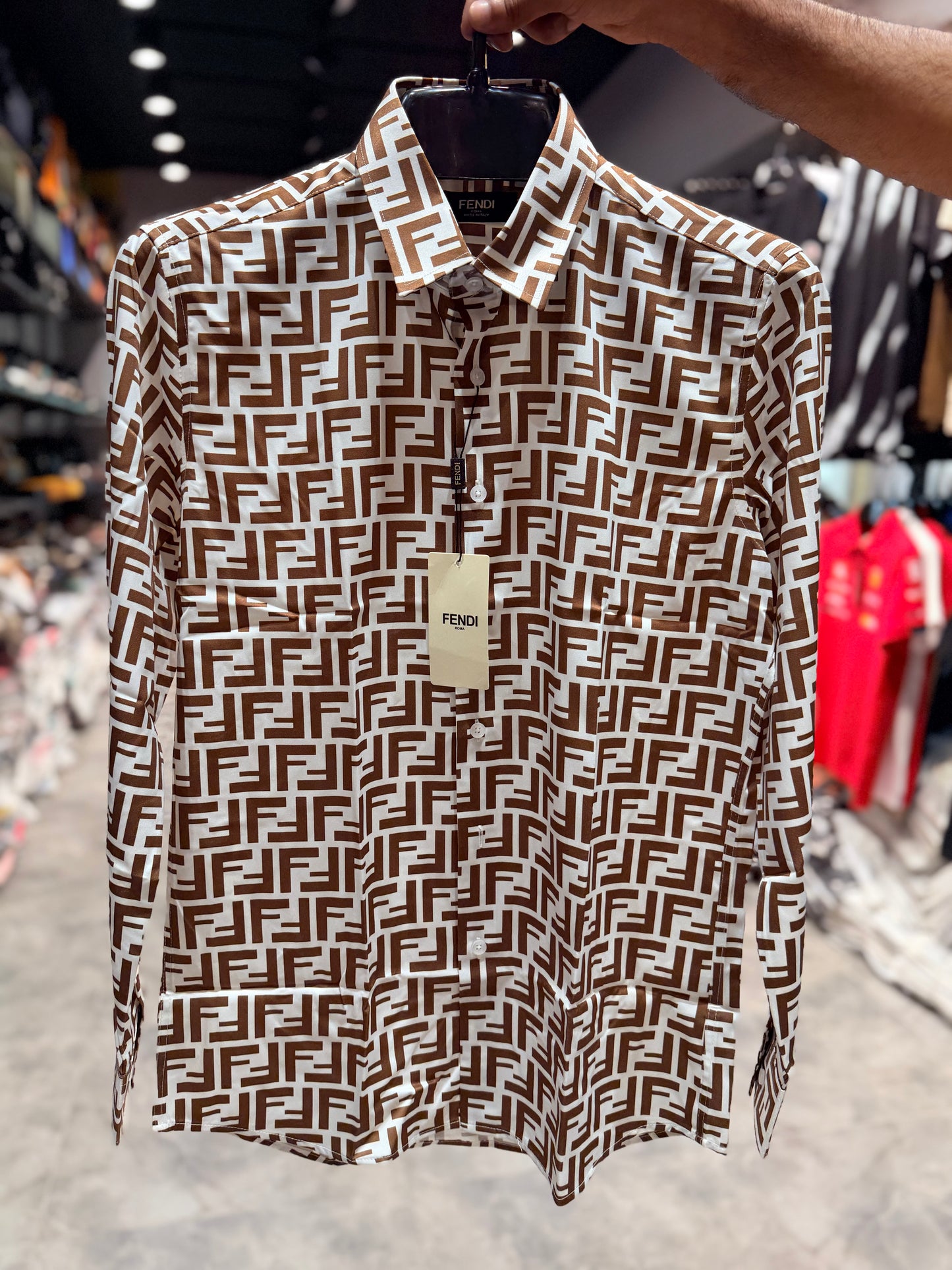 FENDI BUTTON DOWN