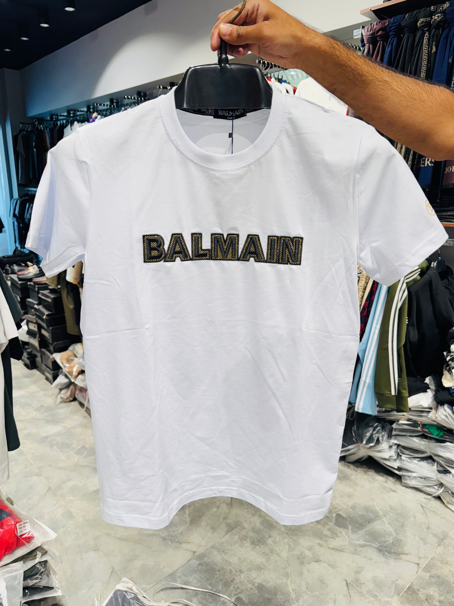 BALMAIN TURKEY TSHIRT