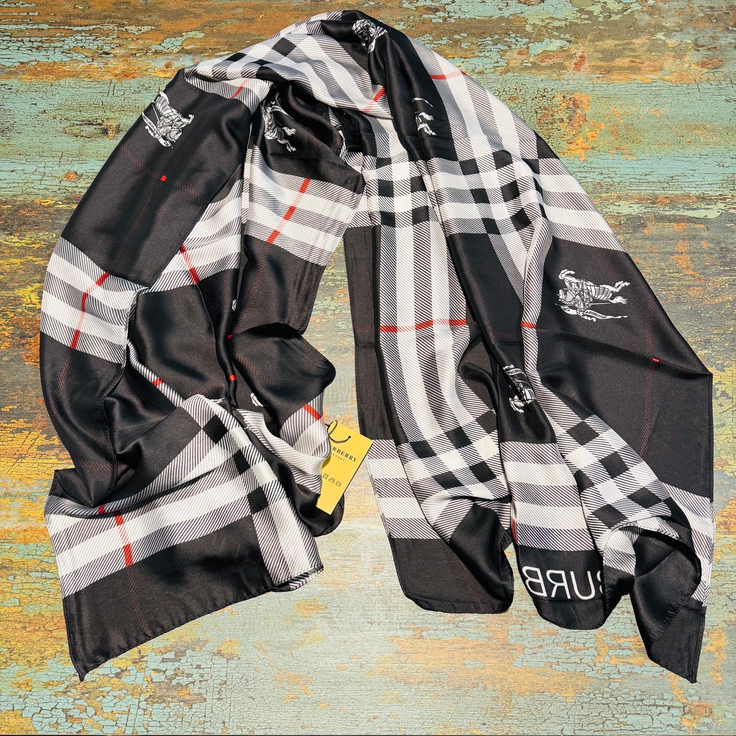 BURBEERY SILK SCARF
