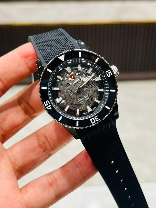 RADO CAPTAIN COOK STRAP SPHIRE AAA AUTOMATIC