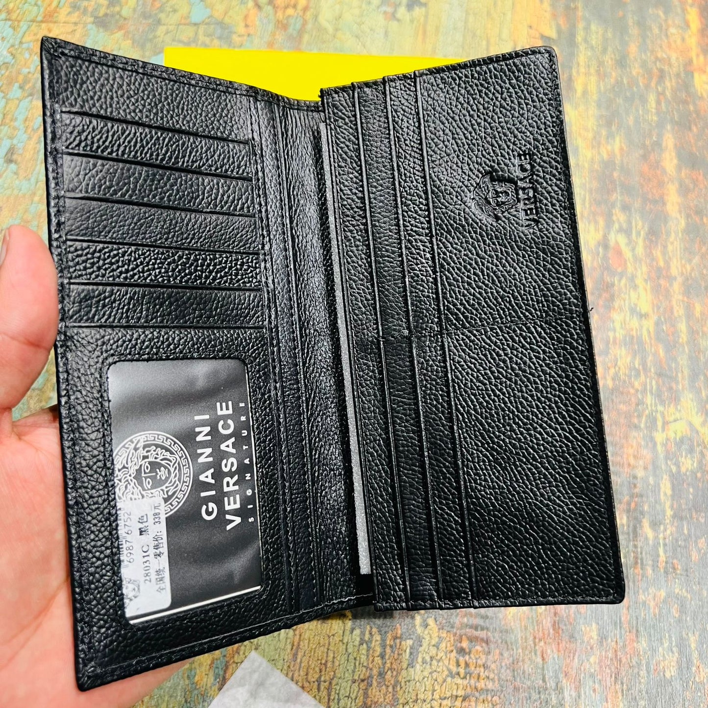 Versace long wallet