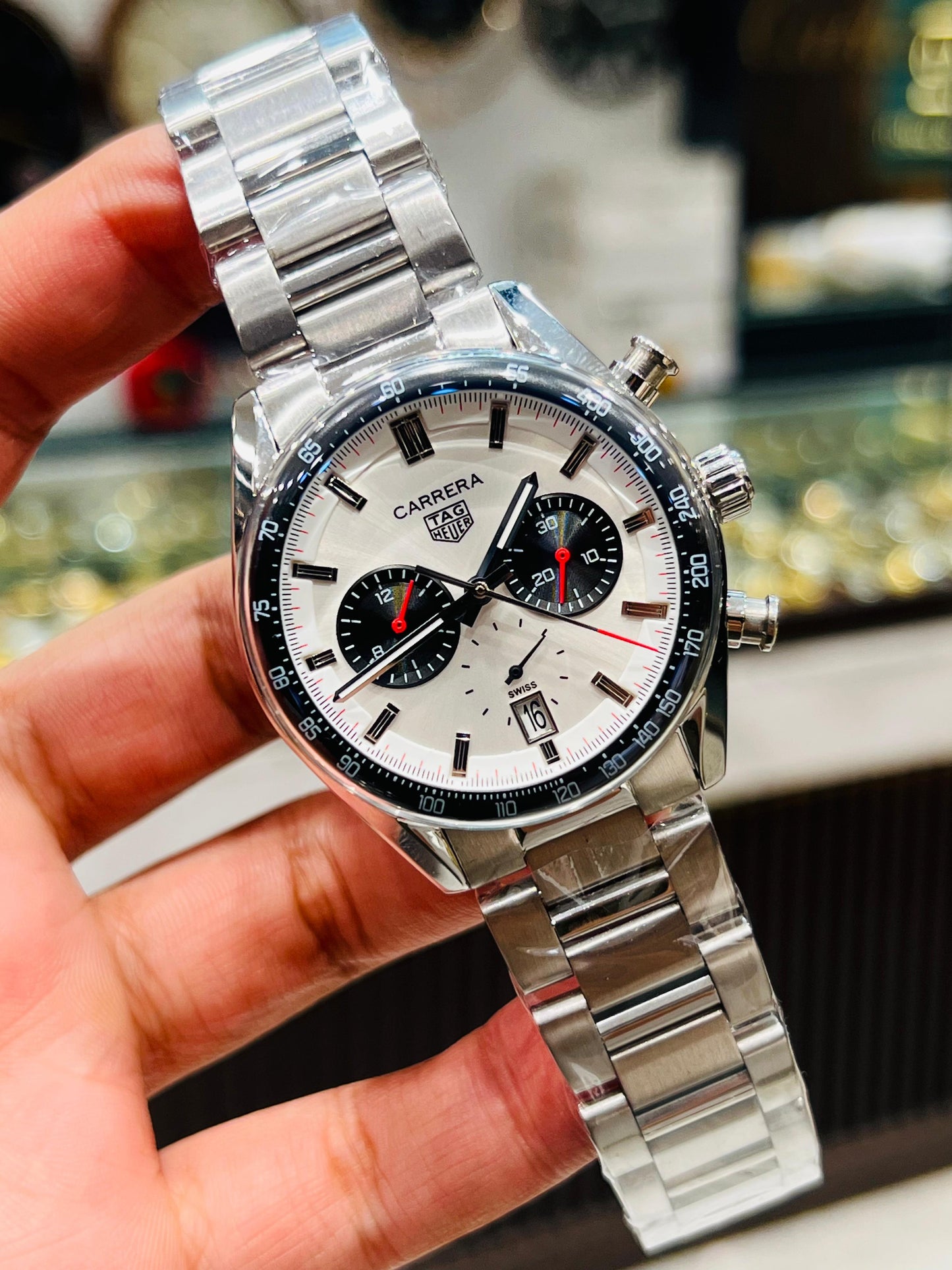 TAG CHAIN MASTER GRADE FULL STEELNESS STEEL AUTOMATIC