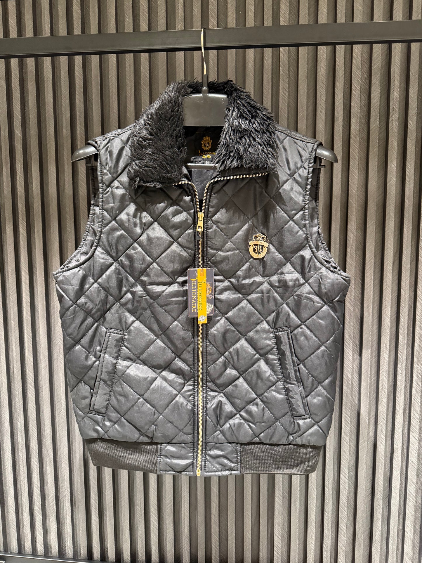 BILLIONAIRE SLEEVLESS JACKET