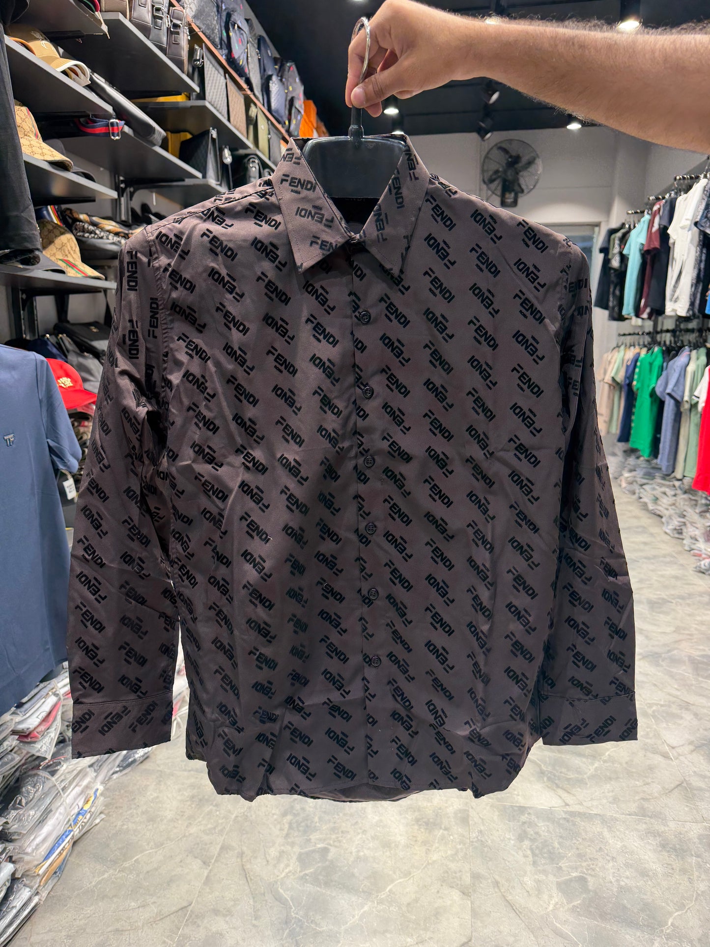 FENDI BUTTON DOWN