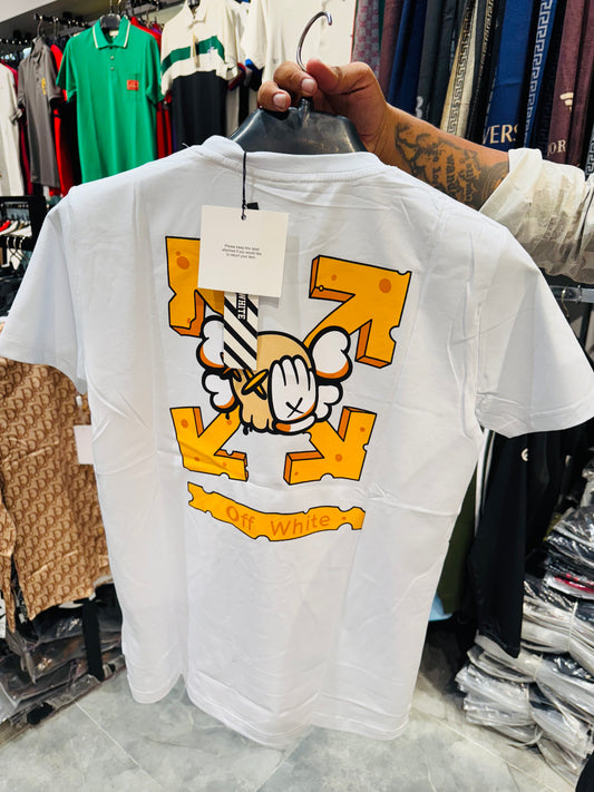 OFF WHITE EMBROIDERY TURKEY TSHIRT