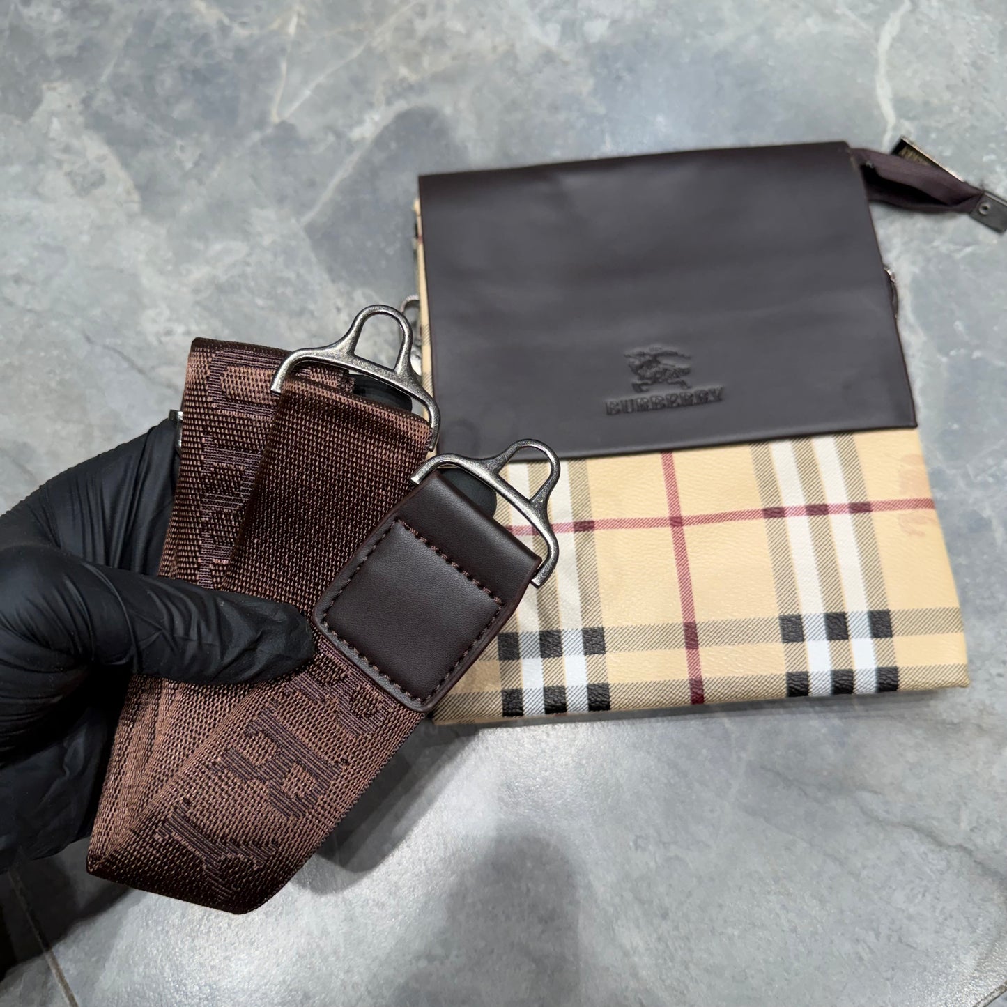 BURBERRY SIDE BAG