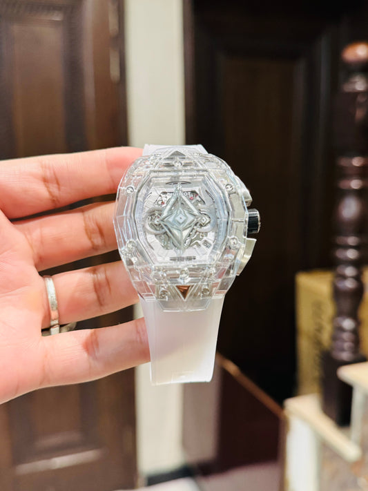 HUBLOT BIG BANG FIBER MATERIAL  MASTER GRADE  FULL  SPHIRE  GLSSS