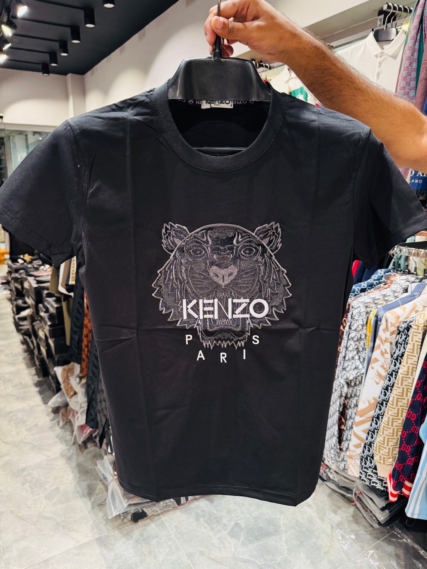 KENZO EMBROIDERY TURKEY TSHIRT