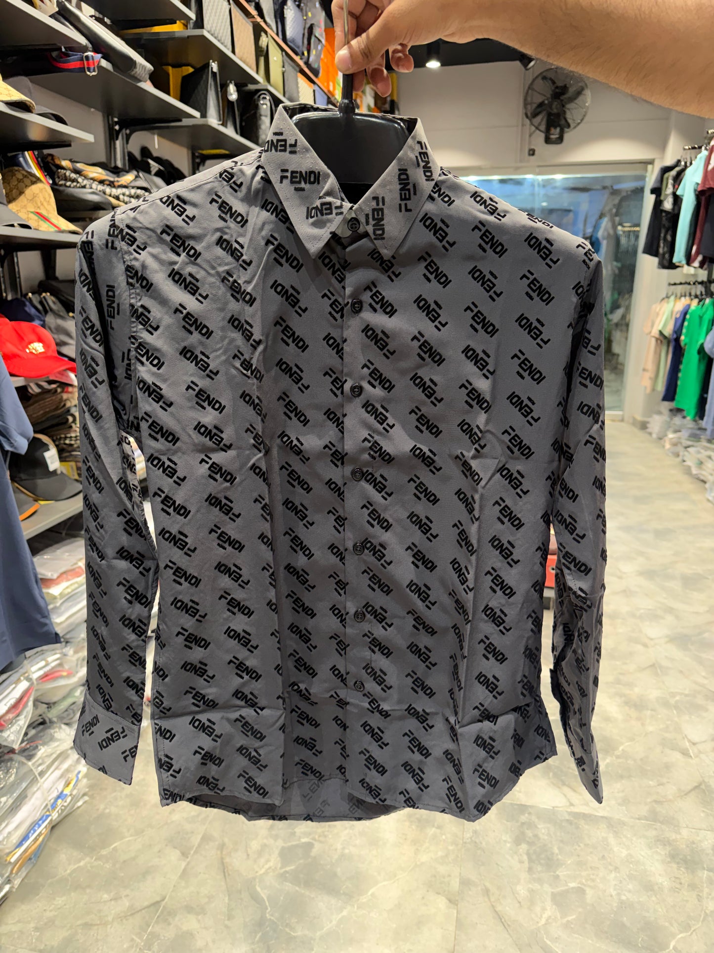 FENDI BUTTON DOWN