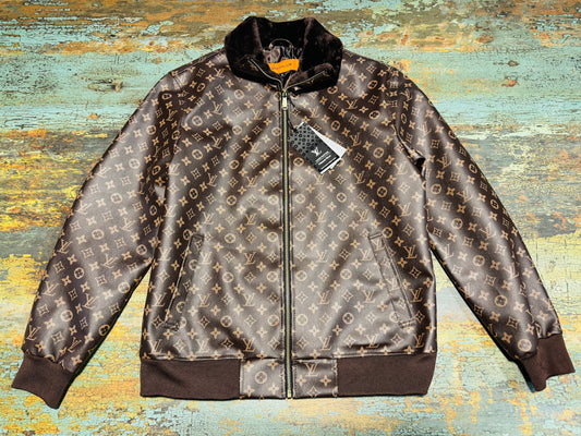 LV LEATHER JACKET