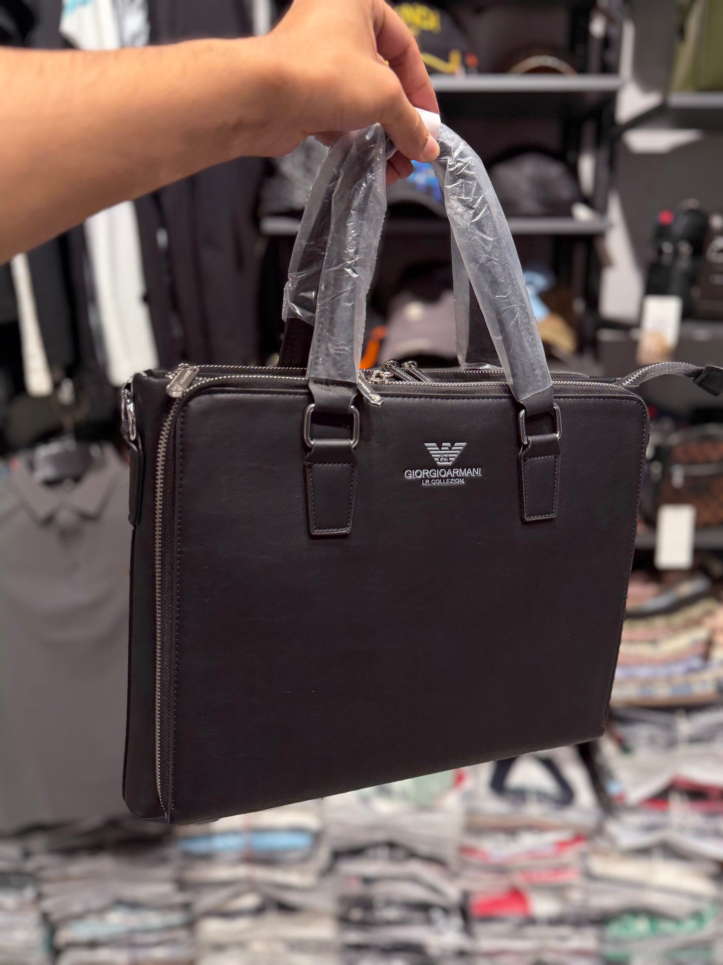 ARMANI laptop bag