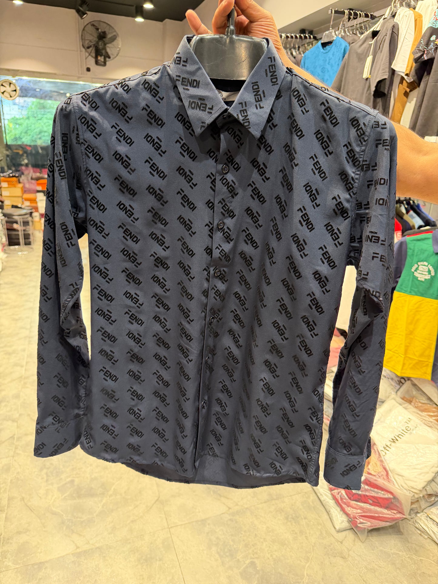 FENDI BUTTON DOWN