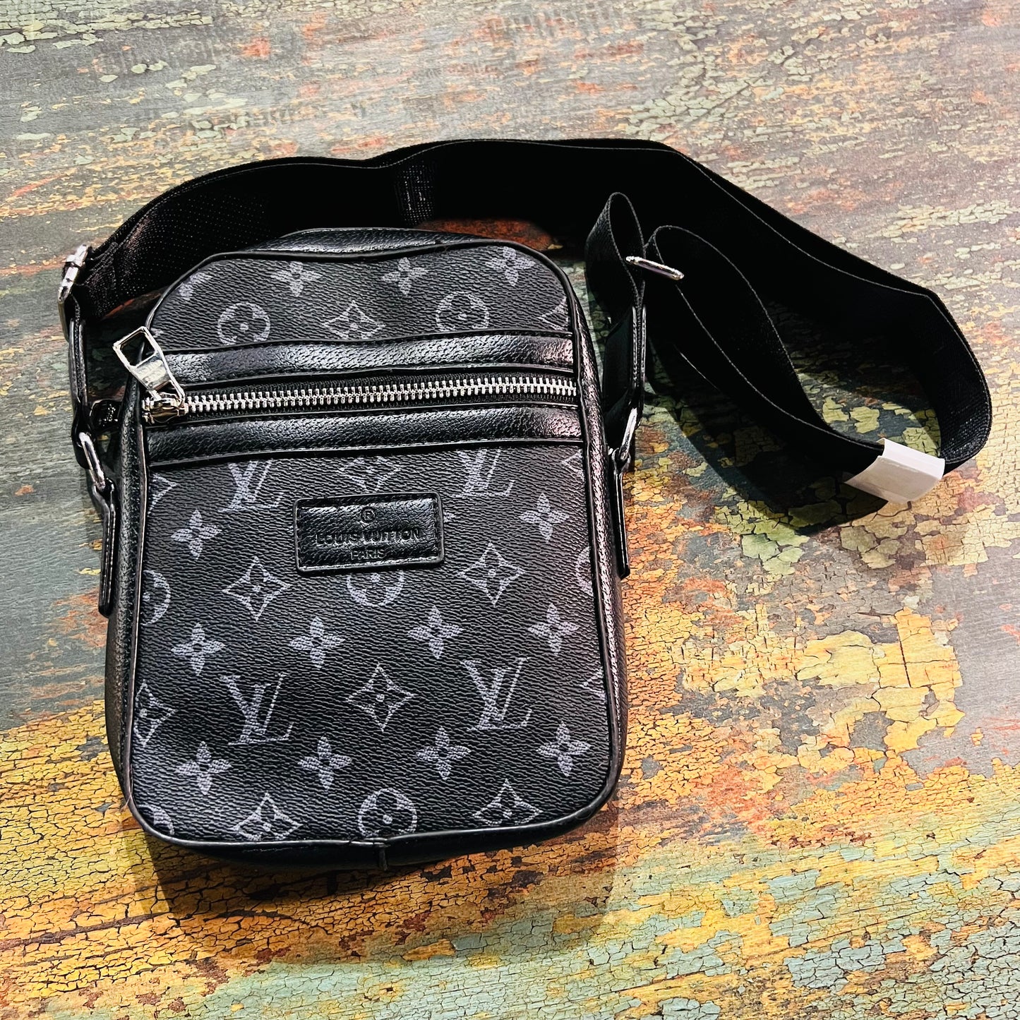 LV FLOWER SIDE BAG