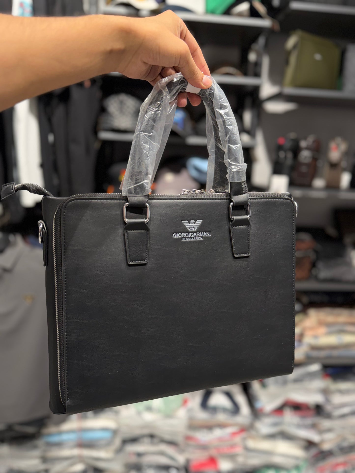 ARMANI laptop bag