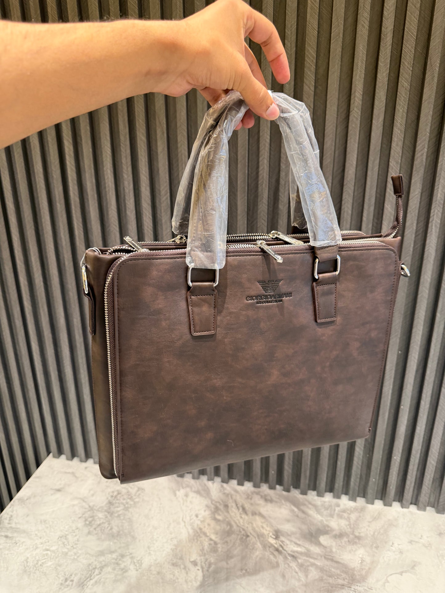 ARMANI LAPTOP BAG