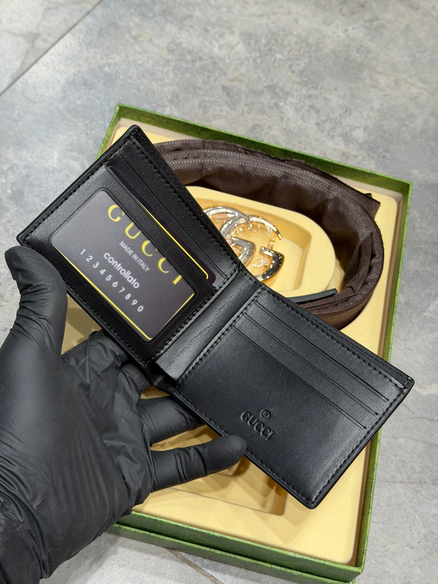 GUCCI BELT WALLET