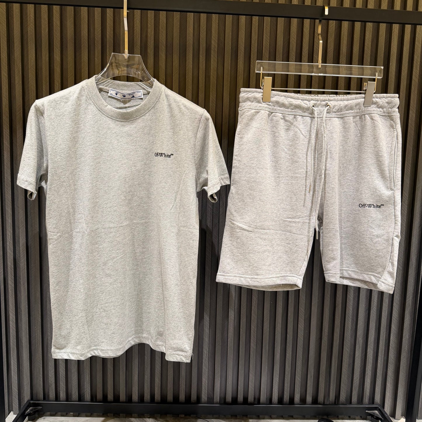 OFF WHITE SHORTSET