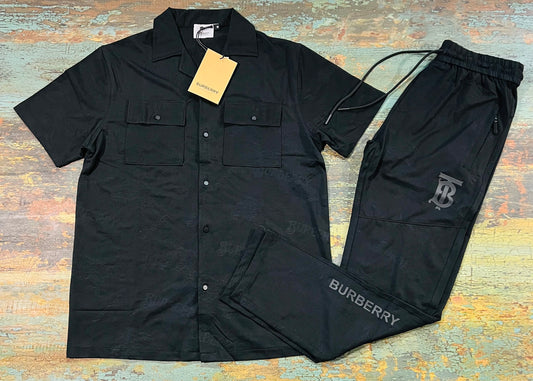 BURBERRY SAFARI SUIT BLACK