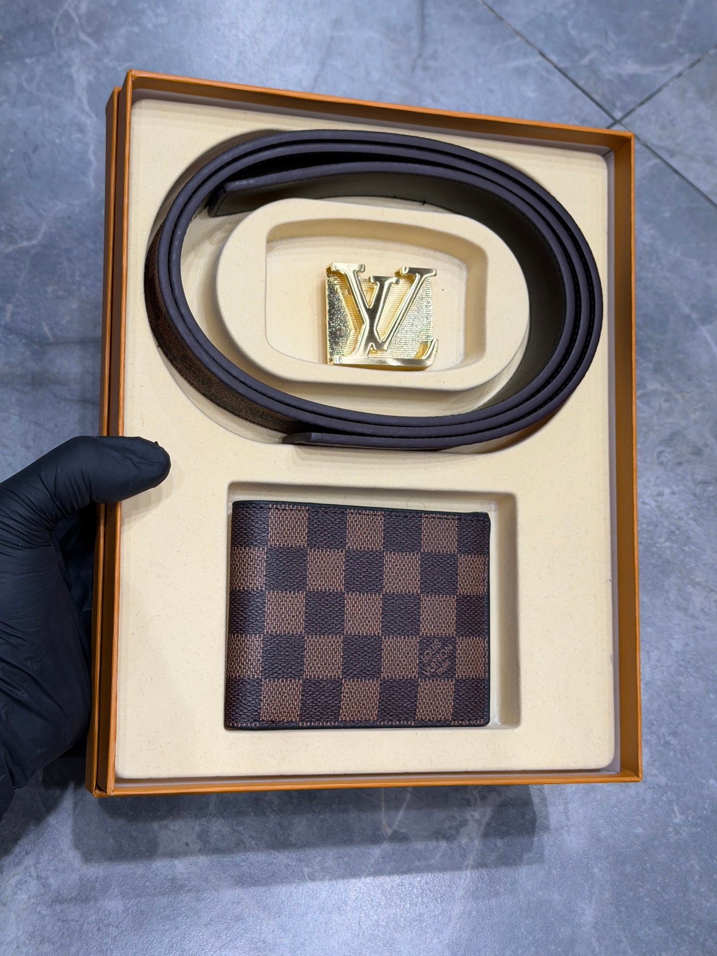 LV BELT WALLET