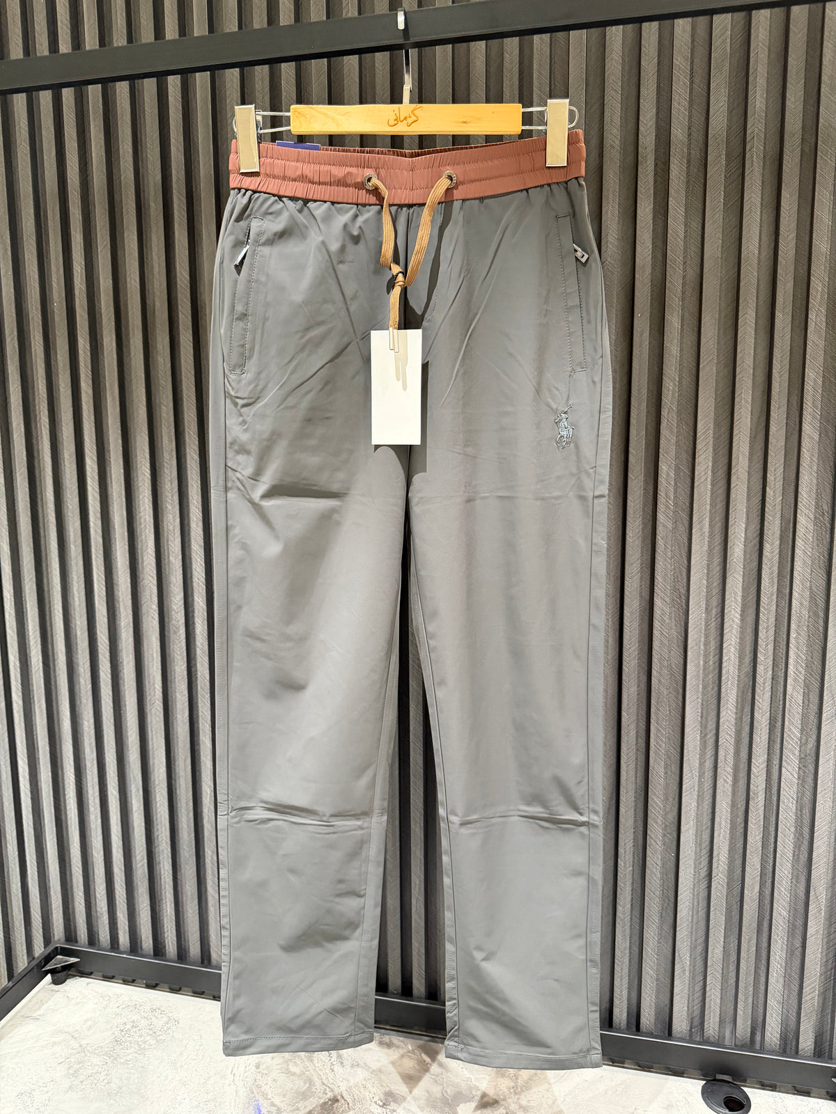 POLO TROUSER DARK GREY HIGH GRADE