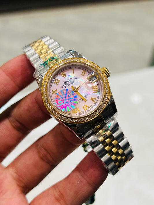 ROLEX LADIES YZ FACTORY ORIGINAL DATEJUST STEELNESS STEEL