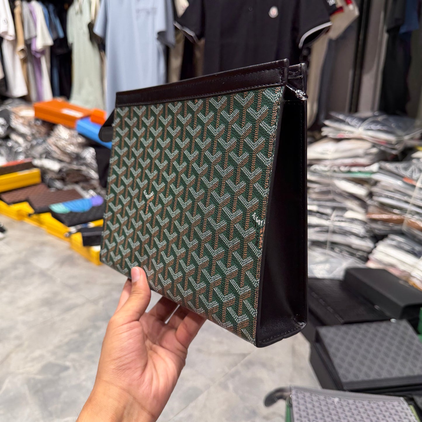 GOYARD MESSENGER BAG