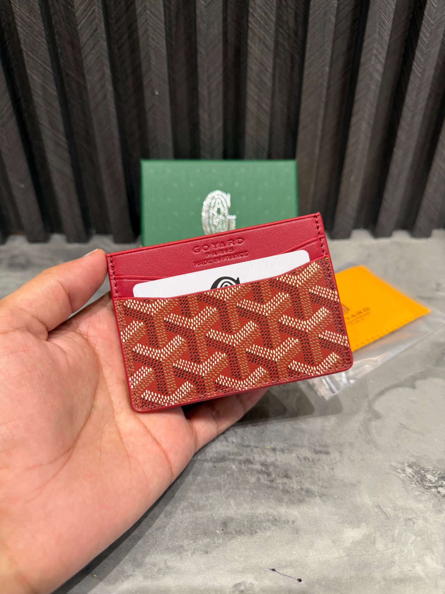 GOYARD CARD HOLDER