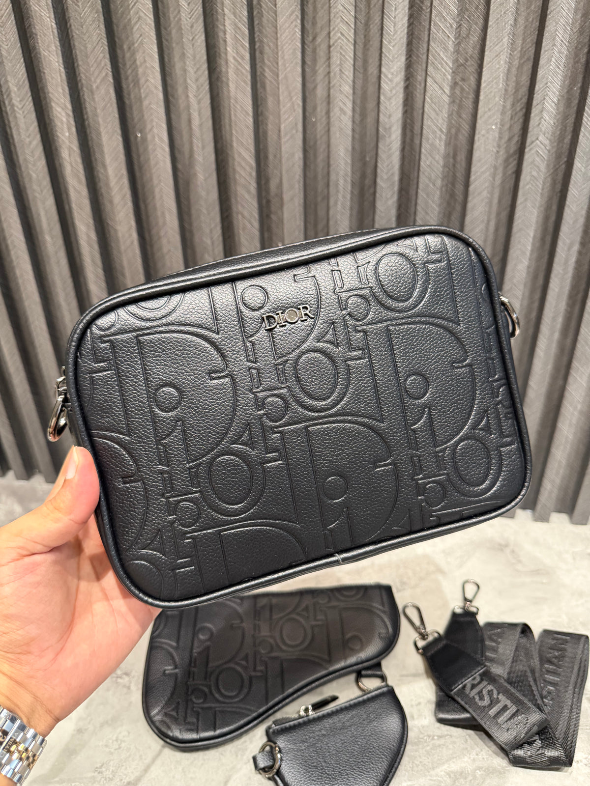 DIOR TRIO BAG