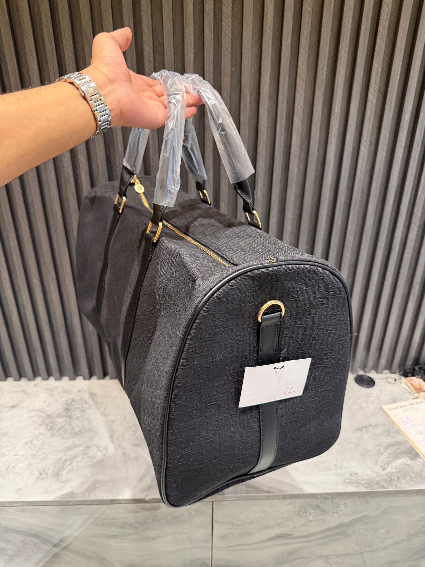 DIOR LUGGAGE BAG