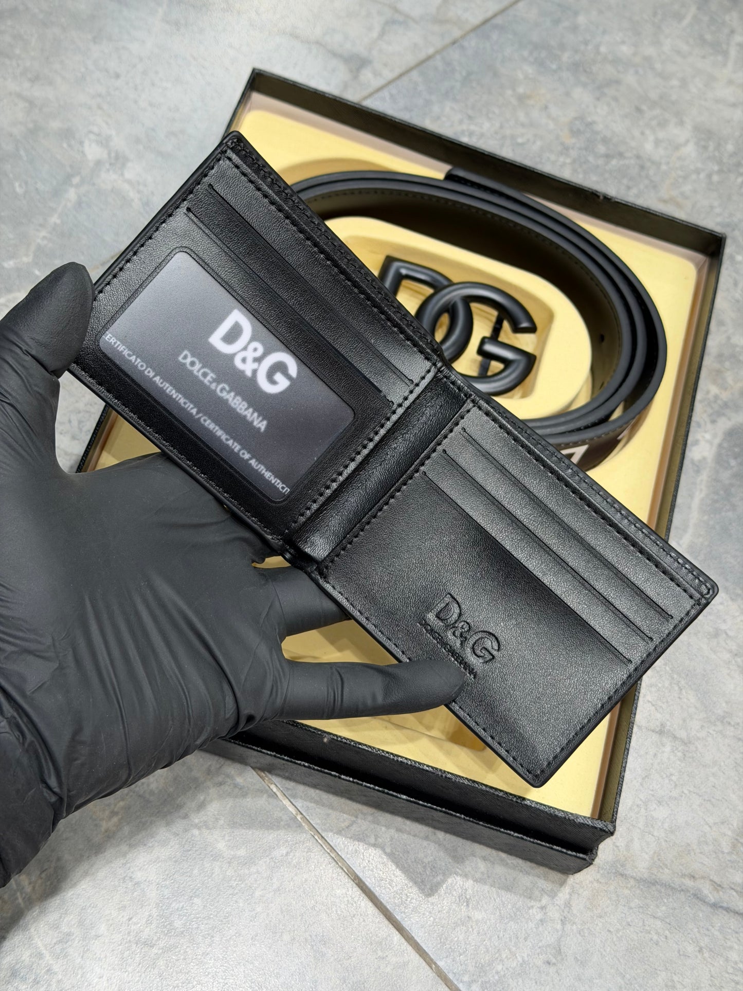 D&G BELT WALLET