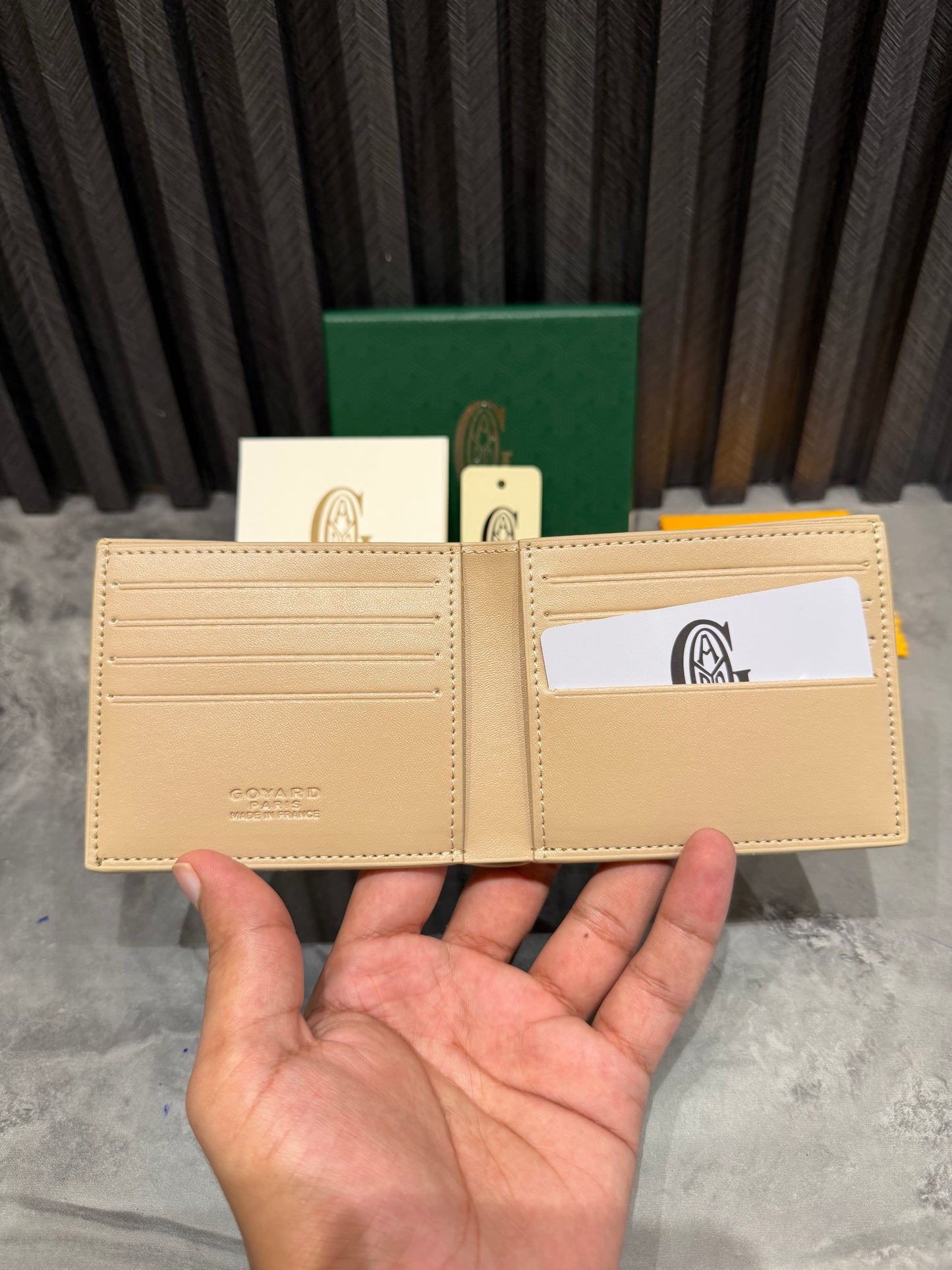 GOYARD WALLET 1.1 GRADE