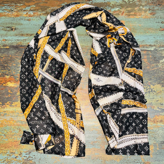 LV SILK SCARF