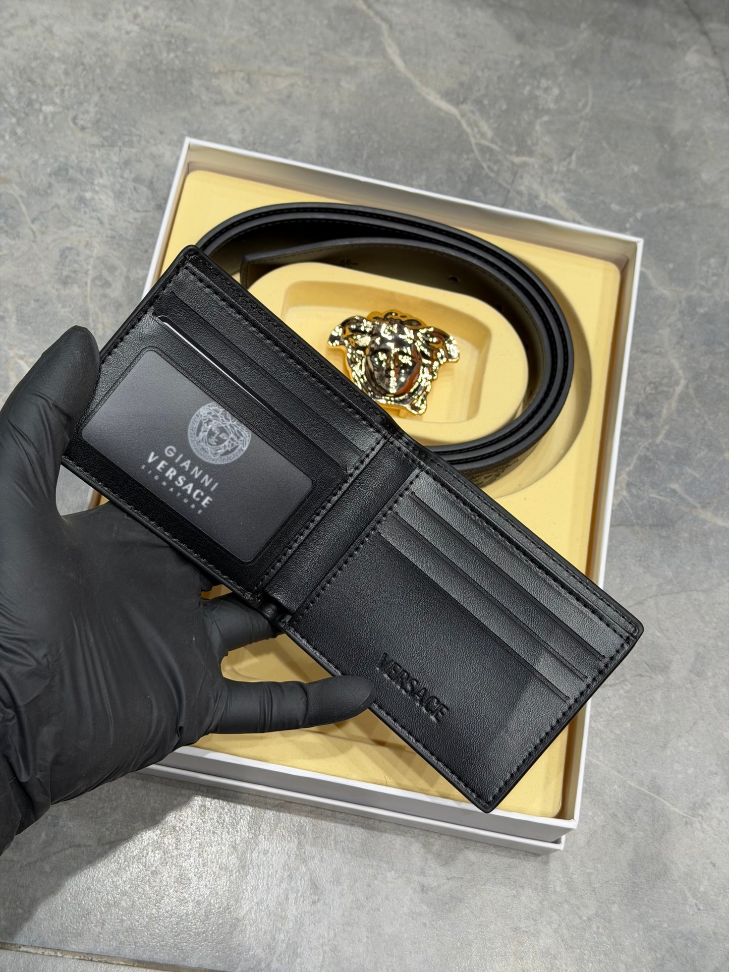 VERSACE BELT WALLET