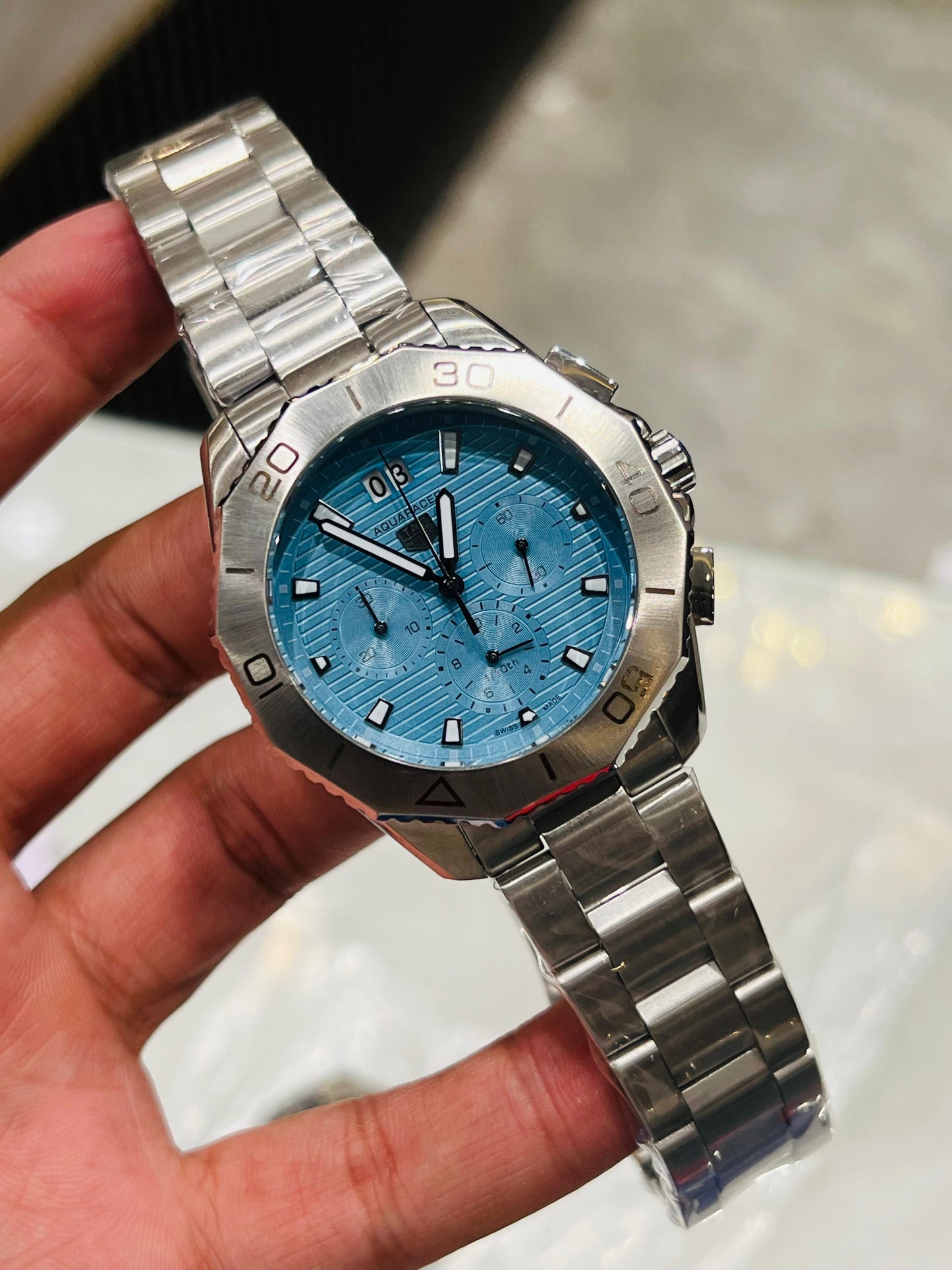 TAG CHAIN MASTER GRADE FULL STEELNESS STEEL AUTOMATIC