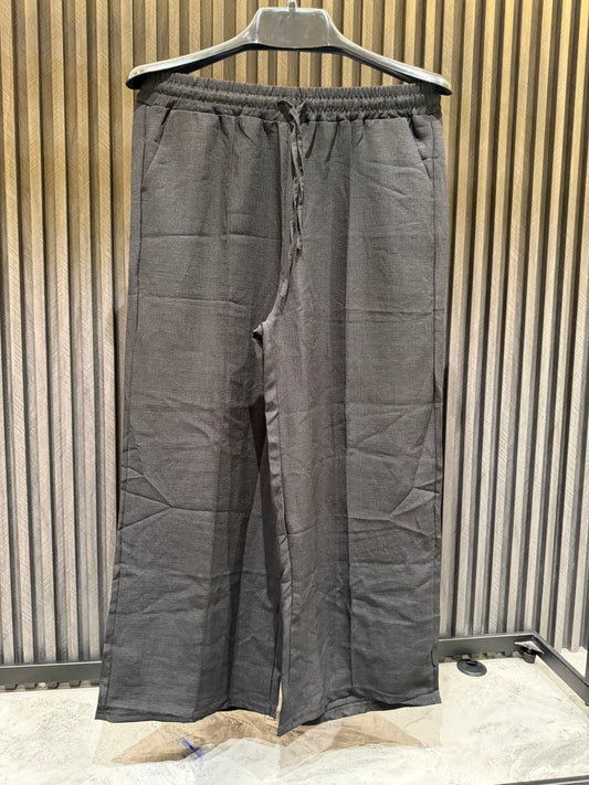Relaxed Fit Linen Trousers