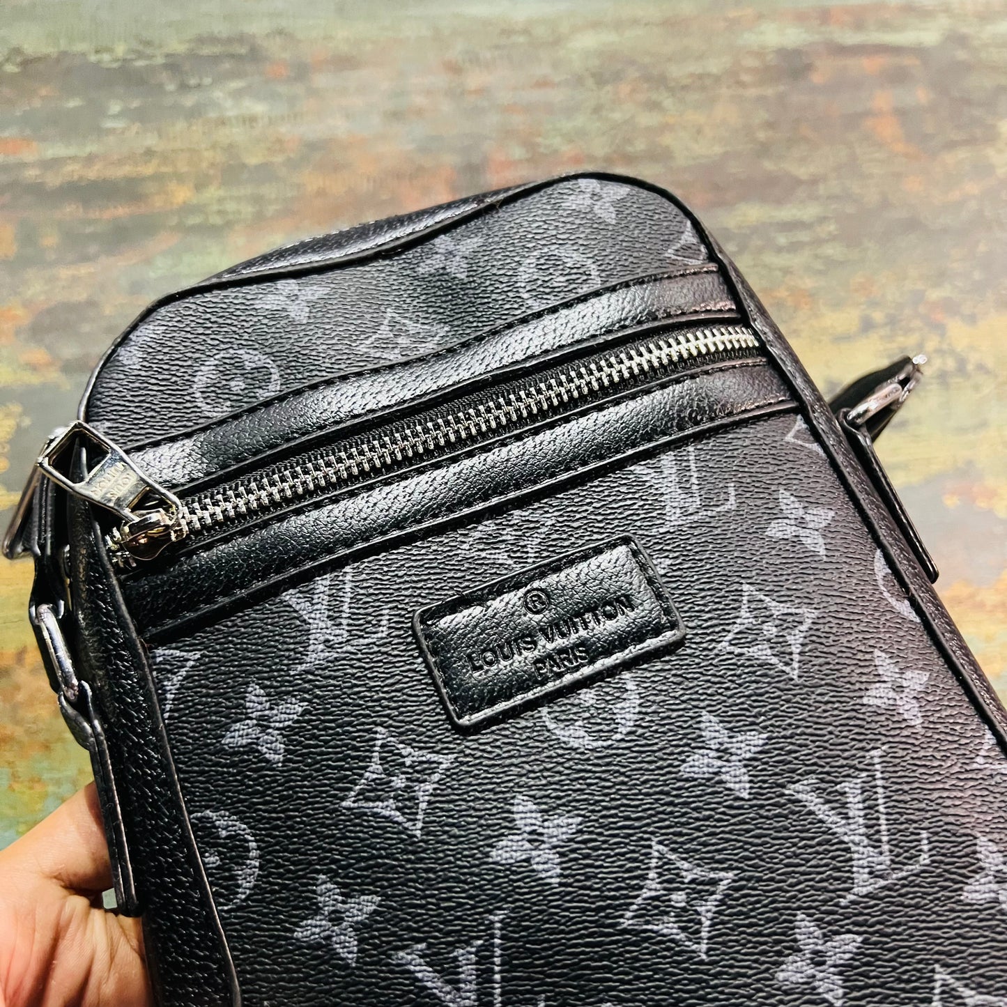 LV FLOWER SIDE BAG