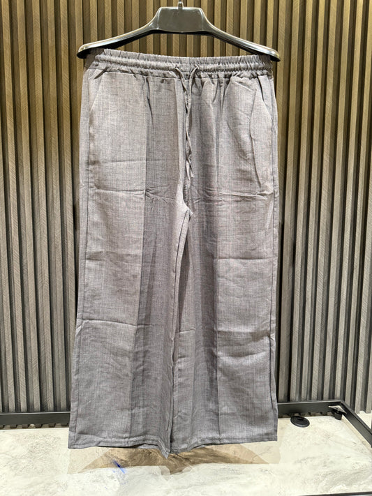 Relaxed Fit Linen Trousers