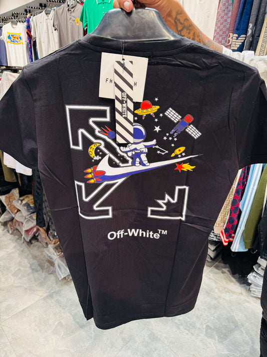 OFF WHITE EMBROIDERY TURKEY TSHIRT