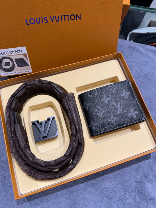 LV BELT AND WALLET